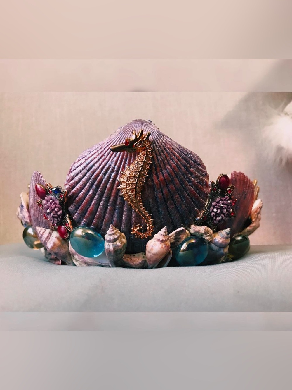 Seahorse Mermaid Crown